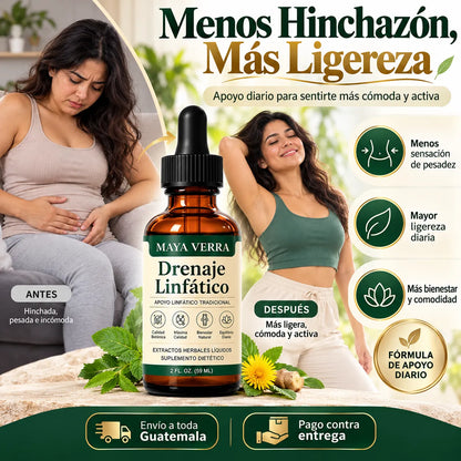MAYA VERRA® Drenaje Linfático – ¡Menos Hinchazón y Pesadez, Más Ligereza Cada Día!
